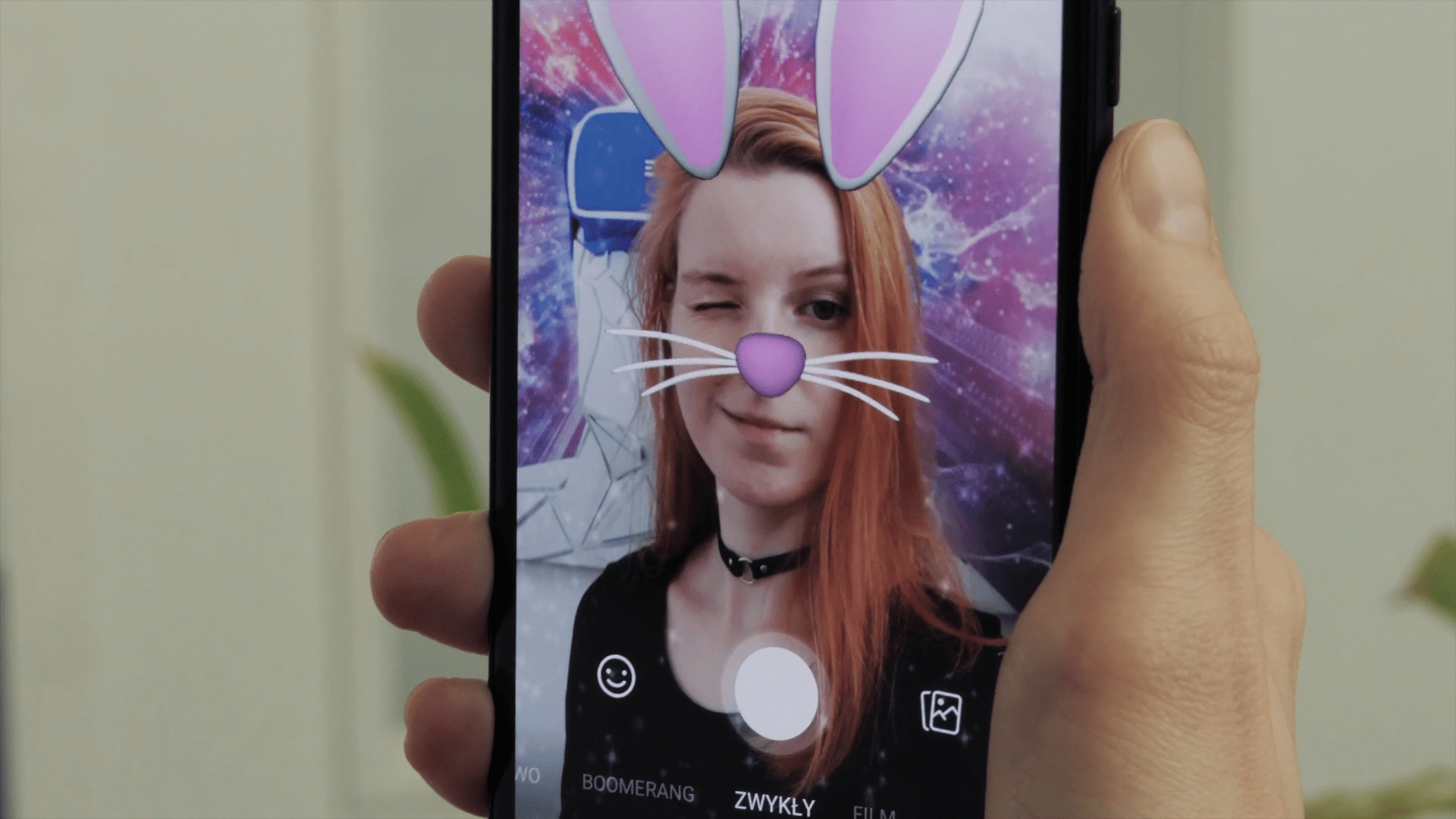 AR Face tracking